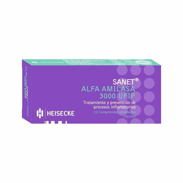SANET CAJA X 12 COMP.REC.