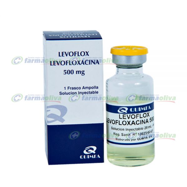 LEVOFLOX 500MG AMP.X 1 FCO. X 100 ML
