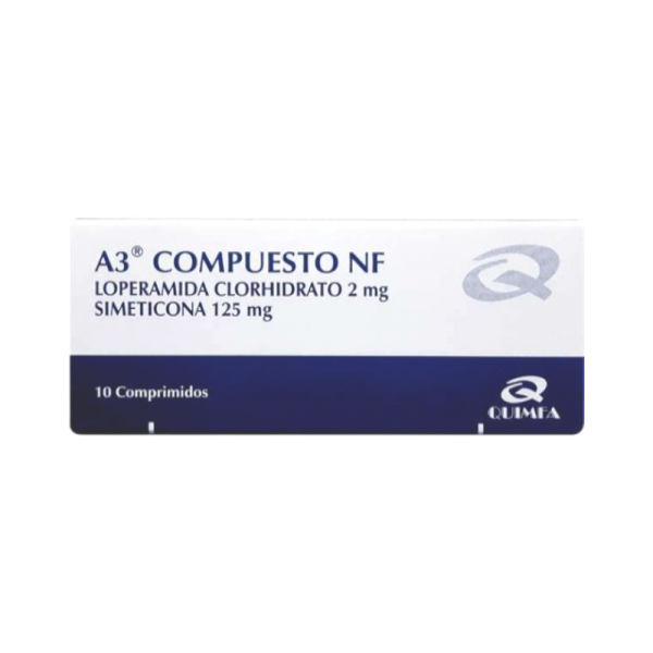 A-3 COMPUESTO 2MG COMP. BLISTER X 10