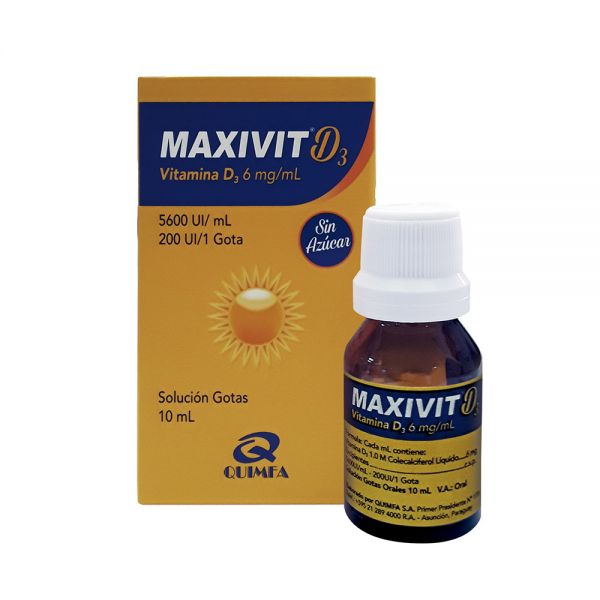 MAXIVIT D3 GOTAS X 10 ML