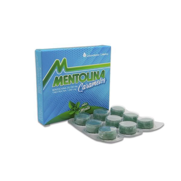Mentolina Menta Caja x 9 caramelos