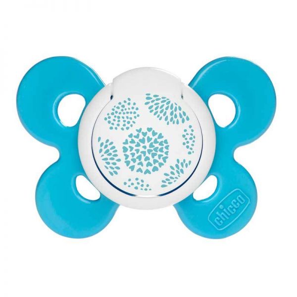 CHICCO CHUPETE CONFOR AZUL 6-12M+