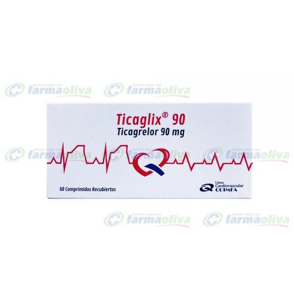 TICAGLIX 90 MG CAJA X 60 COMPRIMIDOS