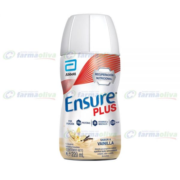 ENSURE PLUS VAINILLA X 220 ML