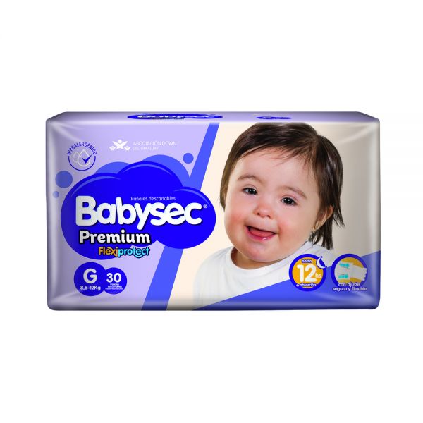 BABYSEC PAÑAL PREMIUM GRANDE X30 UNIDADES