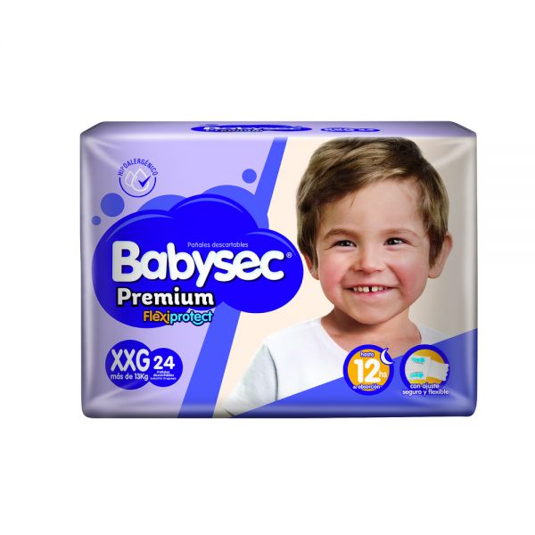 BABYSEC PAÑAL PREMIUM XXG X24 UNIDADES
