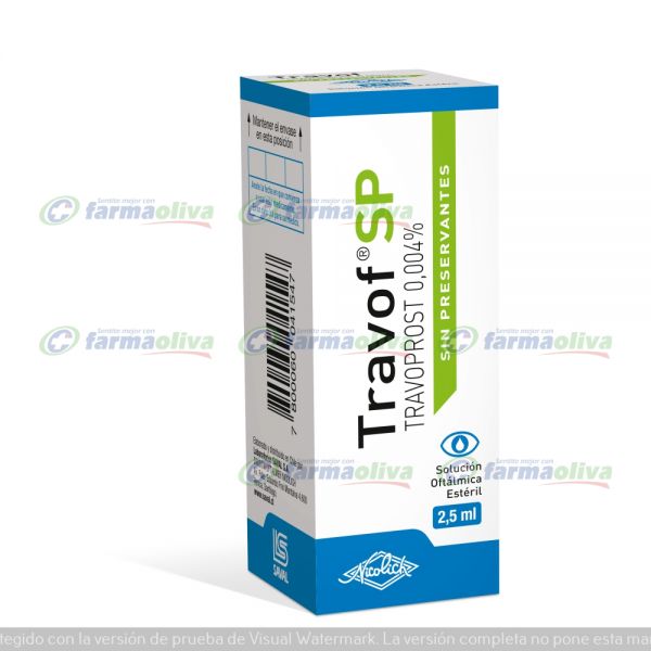 TRAVOF SP COLIRIO X 2,5 ML