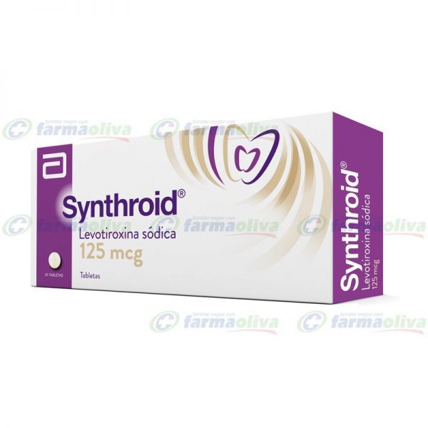 SYNTHROID 125 MG CAJA X 30 COMP
