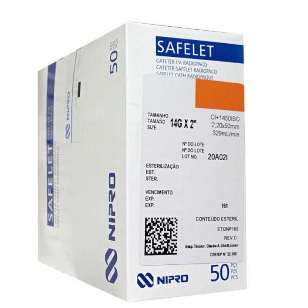 CATETER INTRAVENOSO 14 G - NIPRO-SUMED