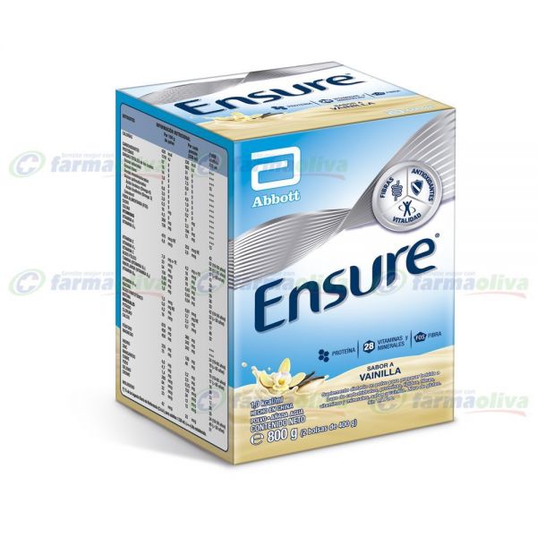 ENSURE POLVO VAINILLA CAJA X 800 GR