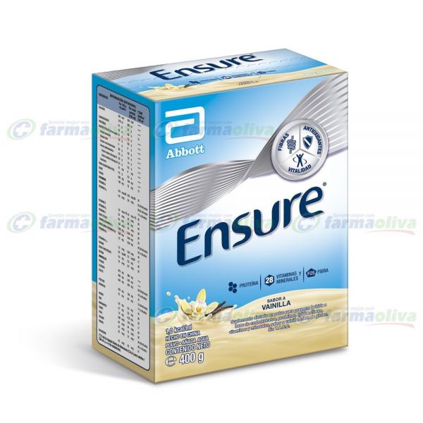 ENSURE VAINILLA GR CAJA X 400GR