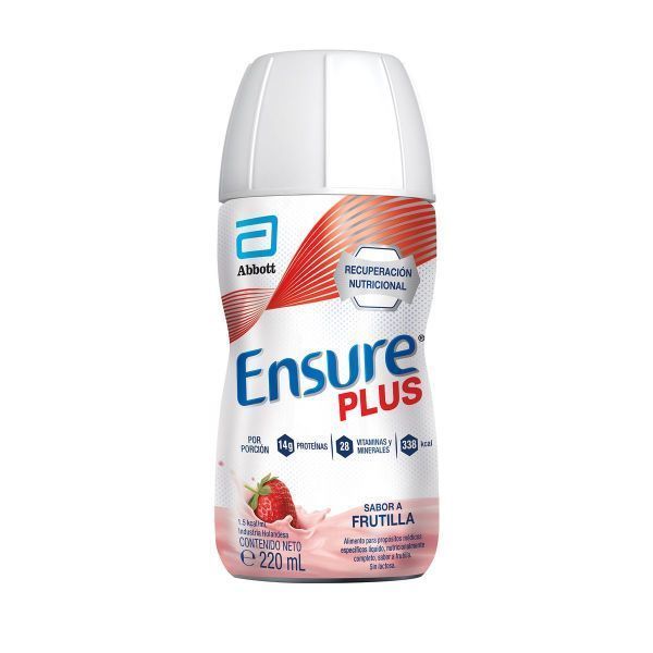 ENSURE PLUS FRUTILLA X 220 ML