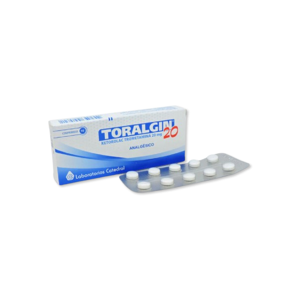 TORALGIN 20MG Blister x10 COMP.