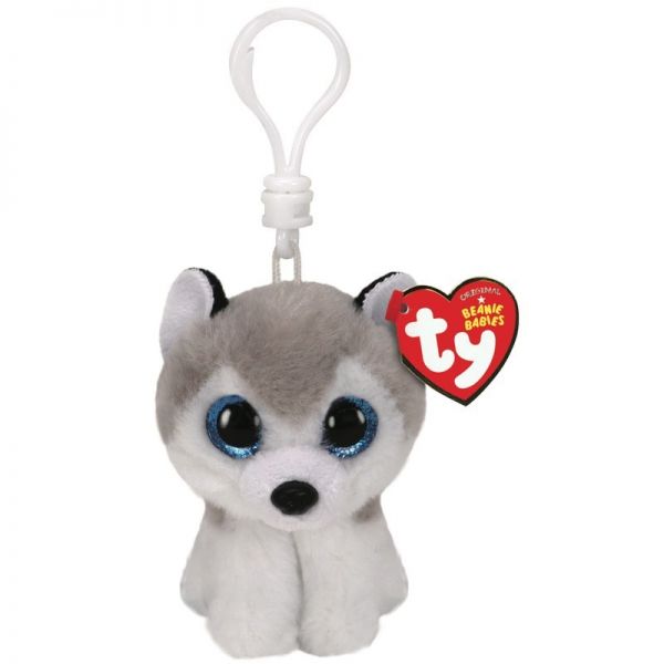 TY BEANIE BOOS BUFF HUSKY CLIP