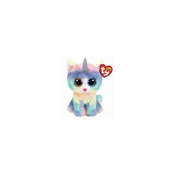 TY BEANIE BOOS HEATHER GATO GRANDE