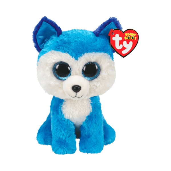 TY BEANIE BOOS PRINCE HUSKY AZUL