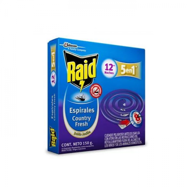 RAID ESPIRALES COUNTRY FRESH X 12
