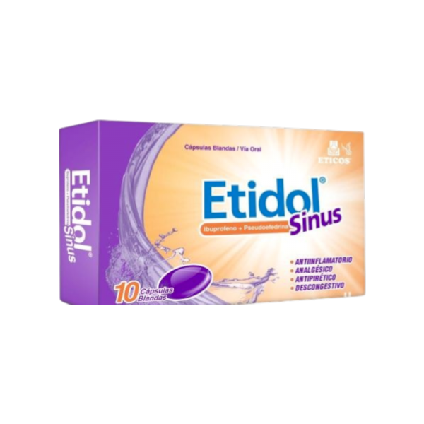 ETIDOL SINUS CAJA X 10 CAPS.