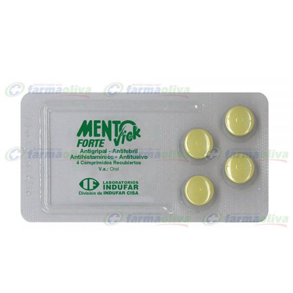 Mentovick Forte Blistrer X 4 Comp.