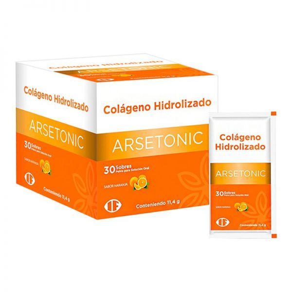 ARSETONIC COLAGENO CAJA X 30 SOBRES