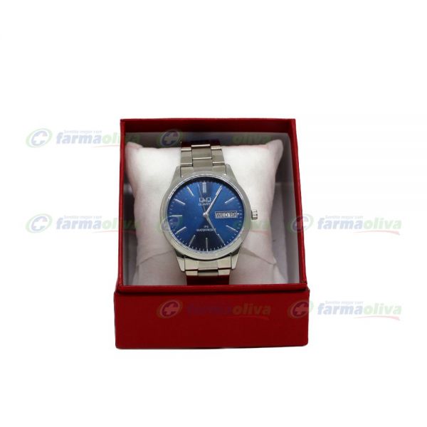 JM RELOJ METAL CALEND DOBLE HORA