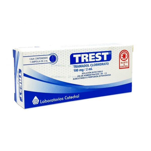 TREST 100 MG CAJA X 1 AMP. X 2 ML