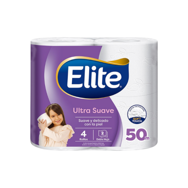 ELITE PAPEL HIGIENICO X4 3 MTROS