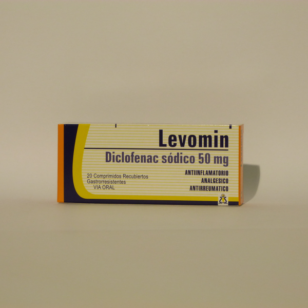 LEVOMIN 50MG GRAG. CAJA X 20