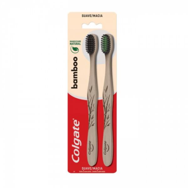 COLGATE CEP.DENTAL BAMBOO PACK X 2