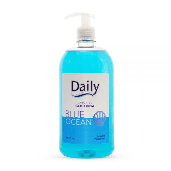 DAILY JABON LIQ GLIC BLUE OCEAN 1000ML C-V