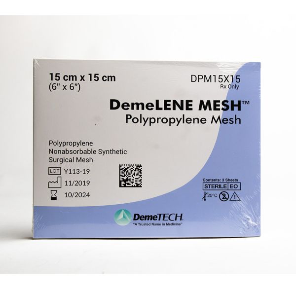 DEMELENE MALLA 15 CM X15 CM. DPM.