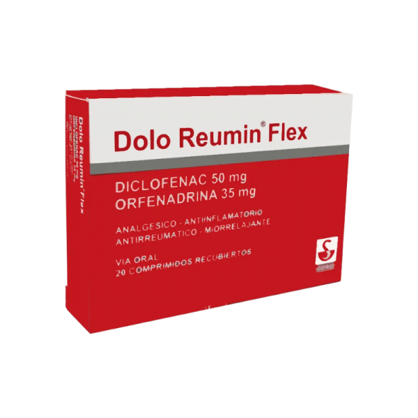 DOLO REUMIN FLEX CAJA X 20 COMPRIMIDOS