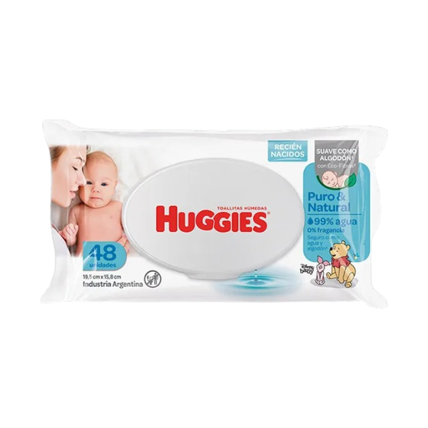 HUGGIES TOALLITAS HUMEDAS P&N X48UNI