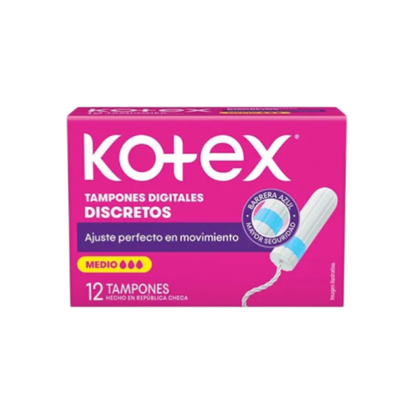 KOTEX TAMPONES X12UNI