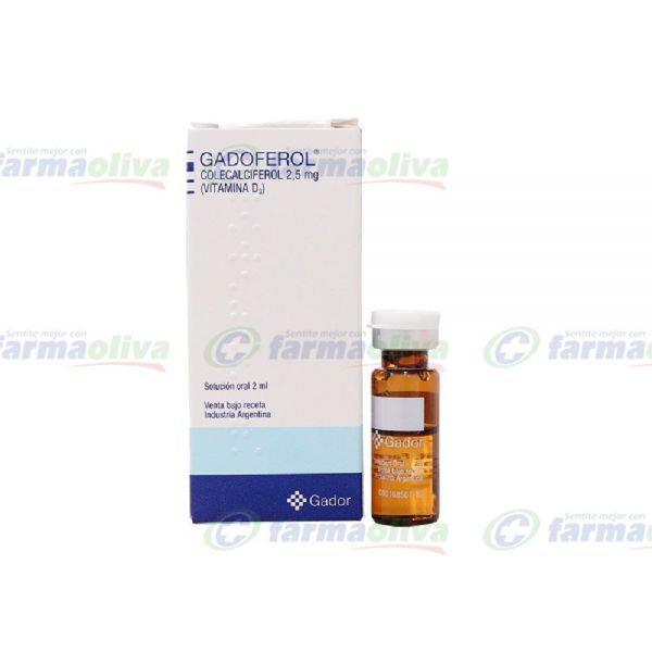 GADOFEROL D3 100.000 AMPOLLAS BEBIBLES X 2 ML