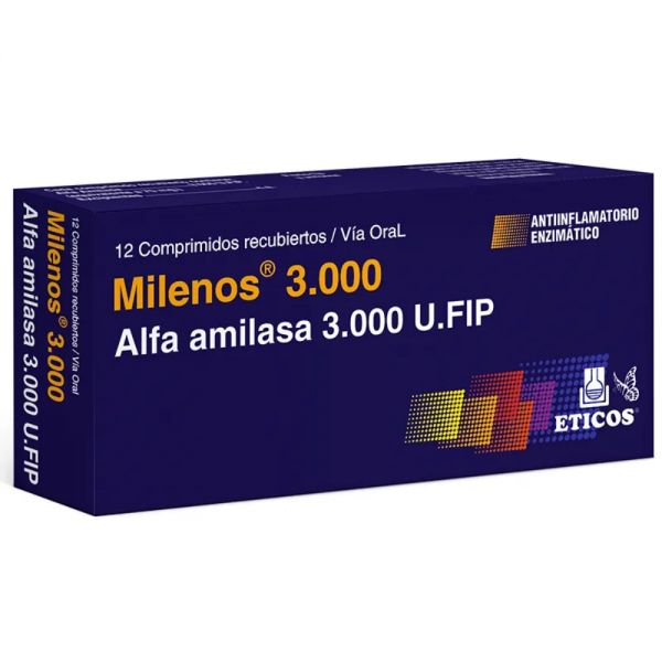MILENOS 3000 CAJA X 12 COMPRIMIDOS