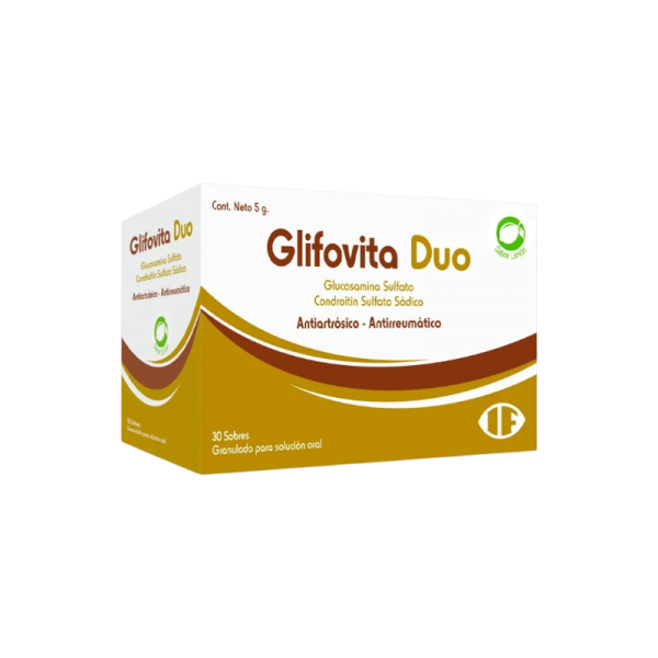GLIFOVITA DUO CAJA X 30 SOBRES GRANULADO
