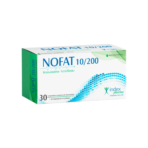 NOFAT 10/200 CAJA X 30 COMP + 30 CAPS