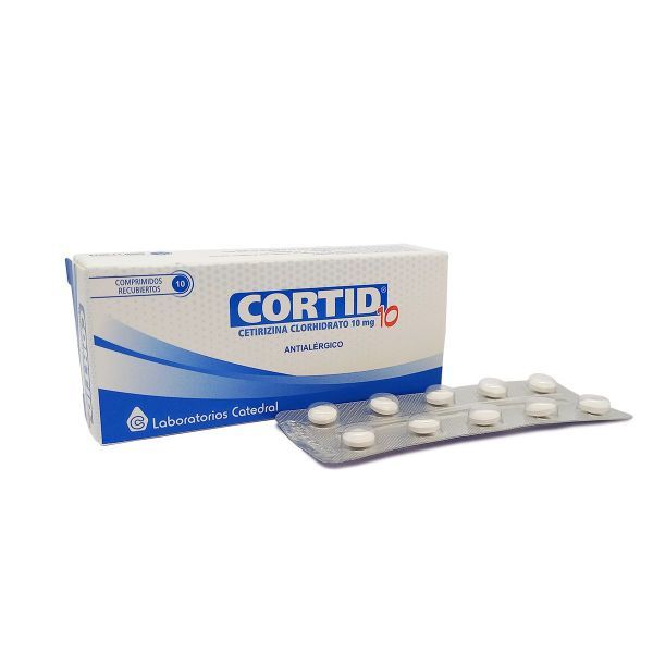 CORTID 10 MG CAJA X 10 COMPRIMIDOS