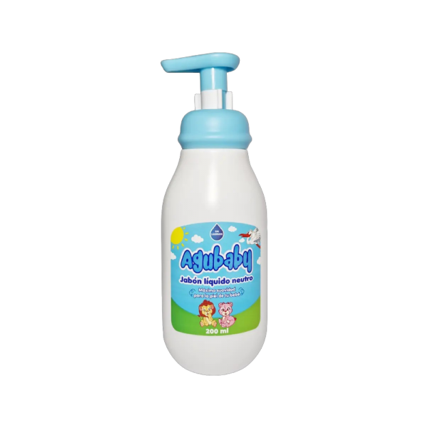 AGUBABY JABON LIQ NEUTRO 200 ML