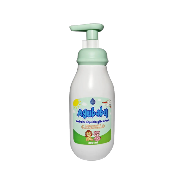 AGUBABY JABON LIQ GLICERINA 200 ML
