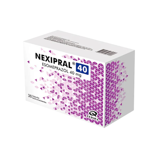 Nexipral 40 Mg. Caja X 30 Caps.