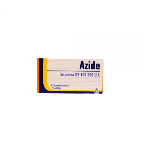 AZIDE CAJA X 2 CAPS