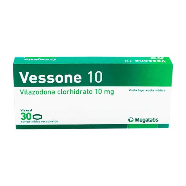 Vessone 10 Mg. Caja X 30 Comp. Rec.