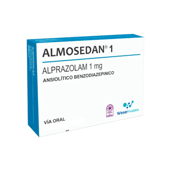 ALMOSEDAN 1 MG CAJA X 30 COMPRIMIDOS