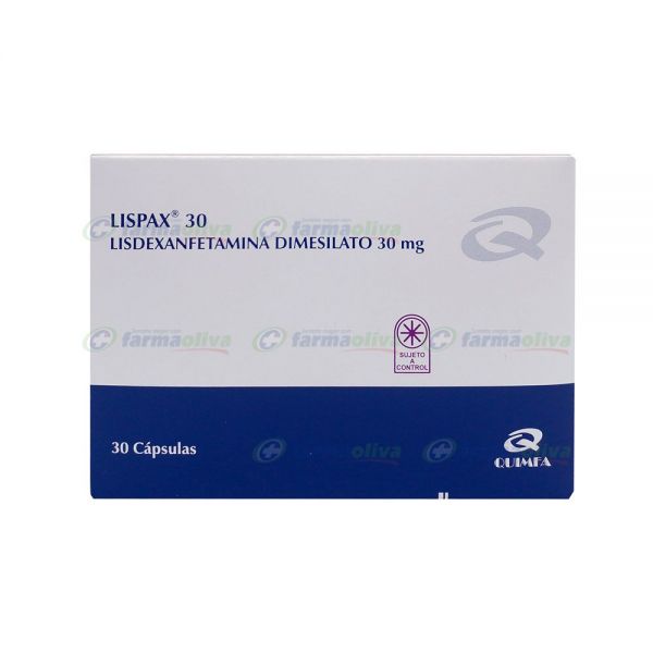 LISPAX 30 MG CAJA X 30 COMPRIMIDOS