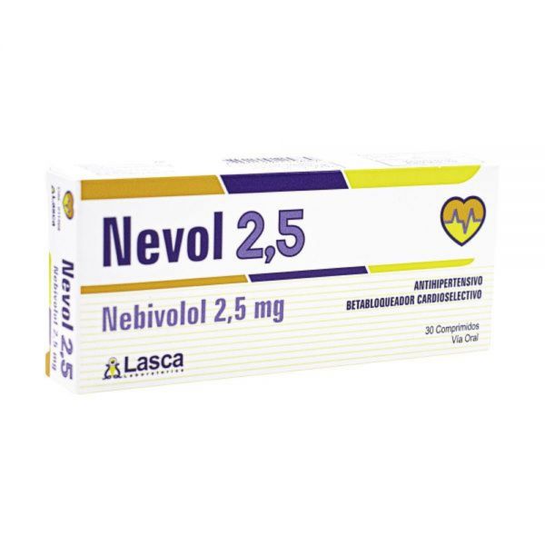 NEVOL 2,5 MG CAJA X 30 COMP