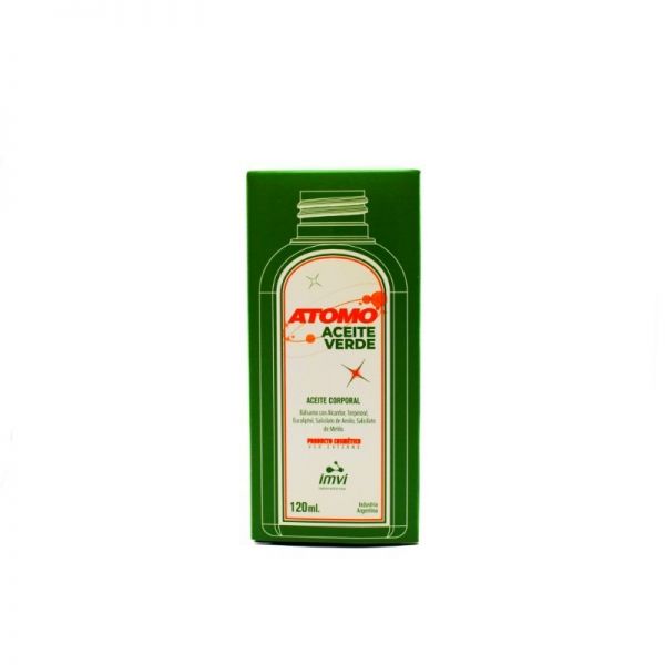 ATOMO ACEITE VERDE X 120 ML