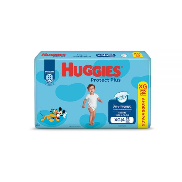 FL HUGGIES PANAL PROTECT PLUS XG AHORRAPACK