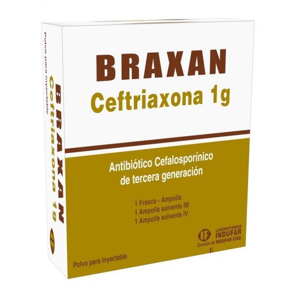 BRAXAN 1GR ENDOV AMPOLLA X 10ML
